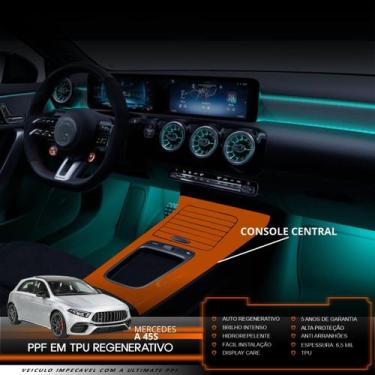 Imagem de Película PPF Console Central Mercedes A 45 S 24 25 - Ultimate PPF