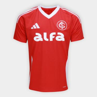 Imagem de Camisa Internacional I 25/26 s/n Com Patrocínio Torcedor Adidas Masculina-Masculino