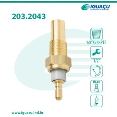 Imagem de Sensor de temperatura Kia Besta 1992 a 1996 IGUAÇU 203.2043