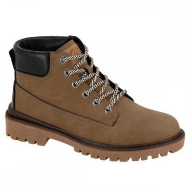 Imagem de Bota Molekinho 281711131253 Coturno Menino Infantil, Marrom, 29