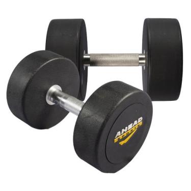 Imagem de Par de Dumbell Redondo Emborrachado Vulcanizado 7.5Kg  - AHEAD SPORTS
