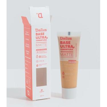 Imagem de Base liquida-ultra cobertura-matte-dailus, BASE DAILUS D3 CLARO