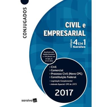 Imagem de Livro Conjugados Códigos 4x1 Civil e Empresarial