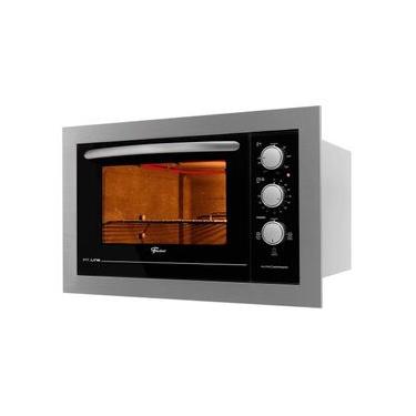 Imagem de Forno Elétrico de Embutir Fischer Fit Line 48L 34493-95485 Inox com Grill 110V