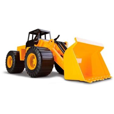 Imagem de Trator Escavadeira Topi Solapa Articulado com Pá Basculante e Braço de Elevação Cardoso Toys