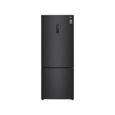 Imagem de Geladeira Smart LG Frost Free Inverter 462L Inverse Cor Black Inox (GC