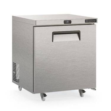 Imagem de Conservador Comercial Compacto Sob Bancada 189L GUF070AI Inox Gelopar 