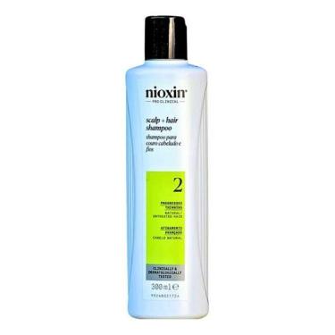 Imagem de Shampoo Nioxin Scalp Hair System 2 Natural Afinamento 300ml