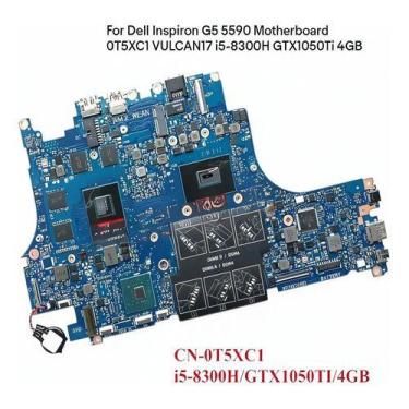 Imagem de Placa Mãe Dell G5 5590 G7 7590 I5-8300hq Gtx 1050 Ti 4gb Azul