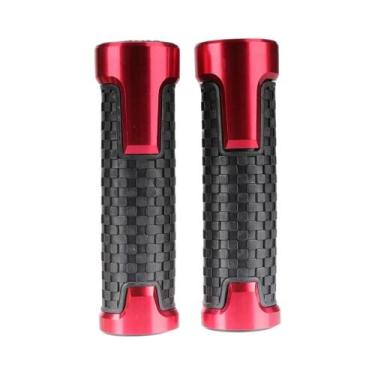 Imagem de Punhos Universais Para Guidão De Motocicleta 7/8 22mm Em Alumínio CNC 