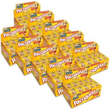 Imagem de Paçoca Quadrada Paçoquita Santa Helena Kit 10 Caixas 1kg, Santa Helena
