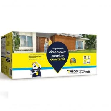 Imagem de Argamassa Premium Bicomponente 20kg com Aderência Excepcional e Resistência à Umidade Quartzolit