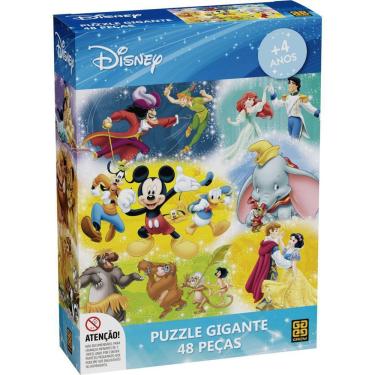 Imagem de Puzzle Gigante Disney - 48 peças - Quebra Cabeças Grow