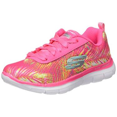 Imagem de Skechers Girls' Skech Appeal 2.0 Tropical Breeze Trainer,Hot Pink/Multi,US 4 M
