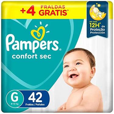 Imagem de FRALDA PAMPERS CONFORT SEC G C/42