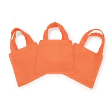 Imagem de Darice Non Woven Tote Bag Orange 6 x 6 inches 3 Pieces (6-Pack) 1042-77