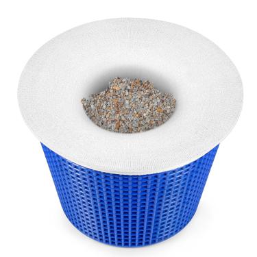 Imagem de 30-Pack of Pool Skimmer Socks, Ultra Fine Mesh Filter Sock Net for Skimmer Baskets, Skimmers Cleans Debris and Leaves for In-Ground and Above Ground Pools