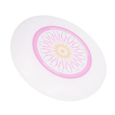 Imagem de Frisbee Esportivo, Frisbee Luminoso Seguro para Adultos para Praia (Rosa)
