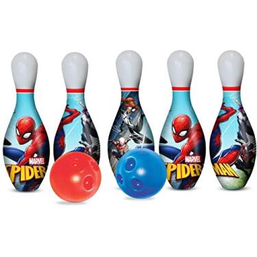 Imagem de Boliche Spider-Man Pinos Jogo Lider 29cm