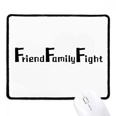 Imagem de Mousepad com borda costurada para jogos Amigo Família Fight