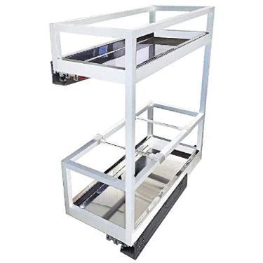 Imagem de Porta Latas Óleo Alumínio Com Trilhos Invisíveis Jomer 9310