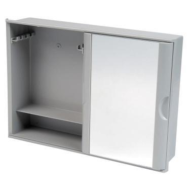 Imagem de Armário Plástico Astra Versátil 28,6x41x9,6 cm A21 Branco