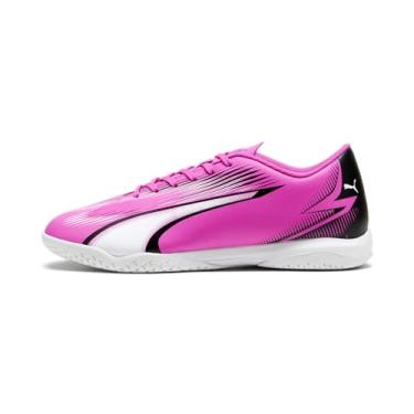 Imagem de PUMA Tênis masculino Ultra Play Indoor Trainer, Rosa veneno - Puma Branco-Puma Preto, 8.5