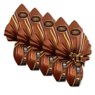 Imagem de Ovo De Páscoa Ferrero Rocher Collection Kit 5 Unidades 241G