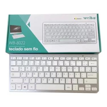 Imagem de Teclado Bluetooth Sem Fio Portátil PC Computador Smartphone Celular Tablet