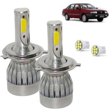 Imagem de Kit Super Led Santana 1991 a 1996 Farol Alto e Baixo H4 20000 Lumens -