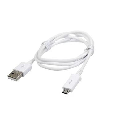 Imagem de Cabo Micro USB Compatível com Galaxy A10s Branco - Universo