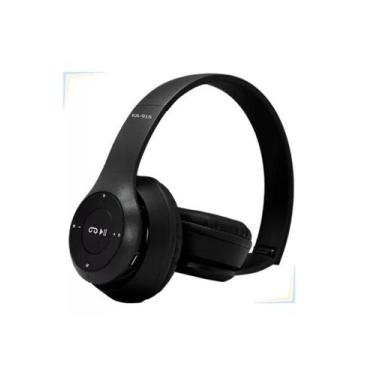Imagem de Fone De Ouvido Bluetooth Wireless Sem Fio P47 Mp3 Entrada P2, preto