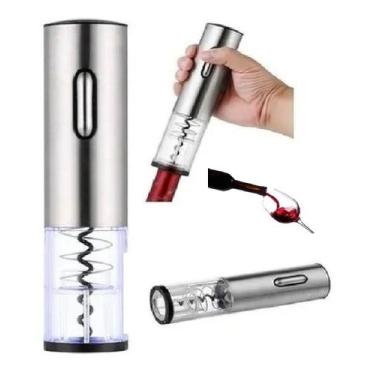 Imagem de Abridor D Vinho Automático Á Bateria Recarregável Usb Inox - New, Abri