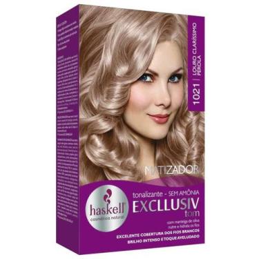 Imagem de Tonalizante haskell 1021 louro clarissimo perola