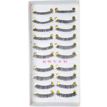 Imagem de Cílios Postiços - Y12 - Kit com 10 pares - BCS