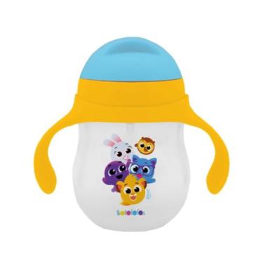 Imagem de Copo Treinamento Transição Bolofofos 360ml C/ Alça Anti-Vazamento - Zo