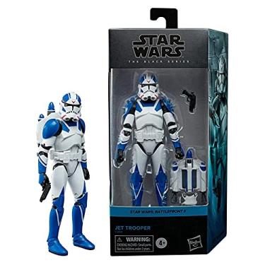 Imagem de Star Wars The Black Series Gaming Greats 6 Inch Action Figure Exclusive - Jet Trooper Blue