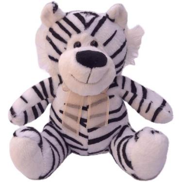 Imagem de Animal De Pelúcia Safari Com Lacinho 23Cms - Fizzy, Zebra