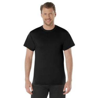 Imagem de Rothco 17666 Camiseta de secagem rápida com absorção de umidade Cor: Preto, Tamanho: 3GG