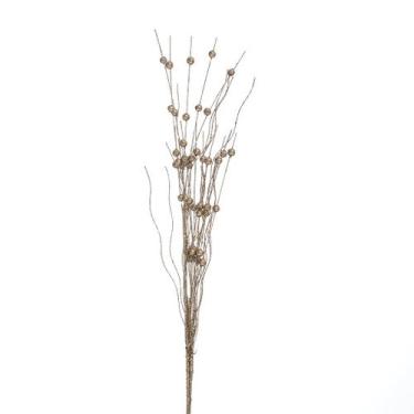 Imagem de Haste Decor Filetes E Bolinhas Champagne 75Cm - BELA FLOR