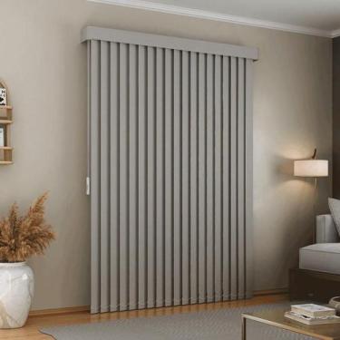 Imagem de Persiana vertical tecido com bando Largura 1,90 X 2,30 Altura - Cores 