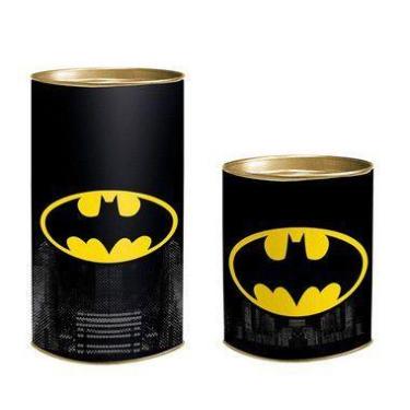 Imagem de Lata para Lembrancinhas Batman - 01 unidade - Cromus - Rizzo Embalagen