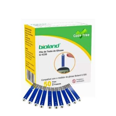 Imagem de Tiras de glicemia bioland 50 unidades