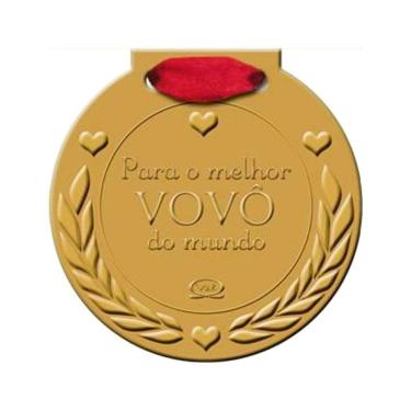 Imagem de Para A Melhor Vovo Do Mundo - Formato De Medalha