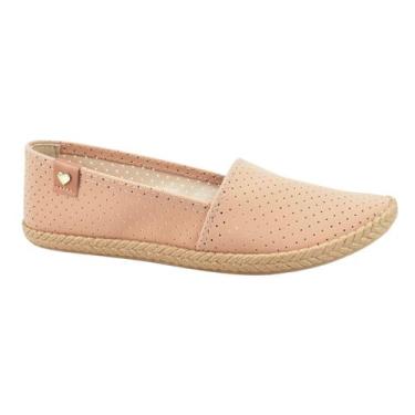 Imagem de Sapatilha Moleca Clássica Micro Perfuros Nude Feminino, Nude, 36