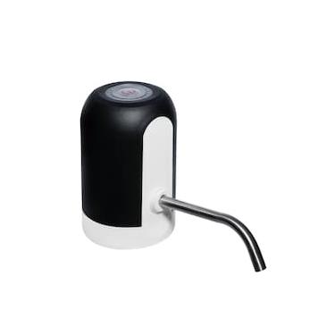 Imagem de Bomba Elétrica para Galão de Água Lyor em Aço Inox e Plástico - Branco e Preto