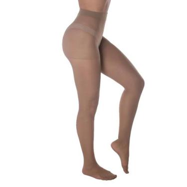 Imagem de Meia Calça Fina com Elastano Fio 15 Selene, M, 788, Natural