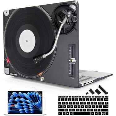 Imagem de Lepeoac Capa para laptop Microsoft Surface de 13,9 polegadas, Windows 11 Copilot+ PC 2024, 7ª edição, tela sensível ao toque, capa rígida de plástico com capa de teclado e protetor de tela,