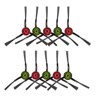 Imagem de (10 peças) Peças de reposição de escova lateral N10 para robô aspirador Ecovacs DEEBOT OZMO N10 N10 Plus 920 950 T8 AIVI Max T9 T5 N5 N7 N8+ N8 Pro N8 Pro DX55 DX93 DJ65 escovas laterais 5 pares