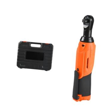 Imagem de Fenteer Chave de Catraca Elétrica Sem Fio de 90 Graus, Ferramenta de Catraca Elétrica de Alto Torque